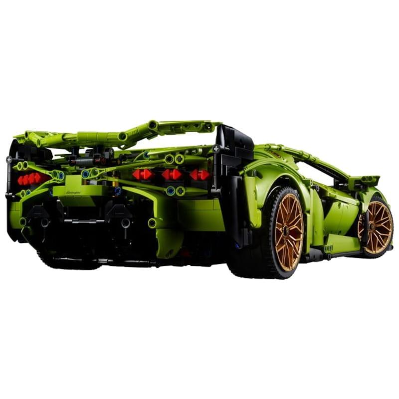 LEGO Technic Lamborghini Sian FKP 37 42115 Set - Traseira