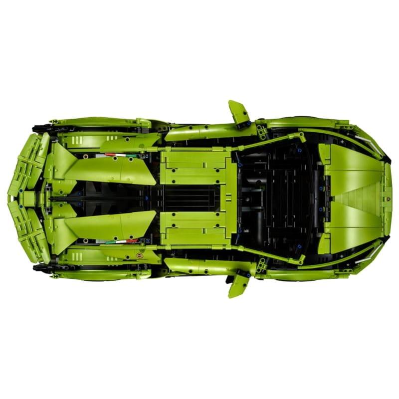 LEGO Technic Lamborghini Sian FKP 37 42115 Set - Desde cima