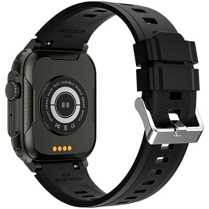 vista traseira do Smart Watch LEMFO A70 Preto