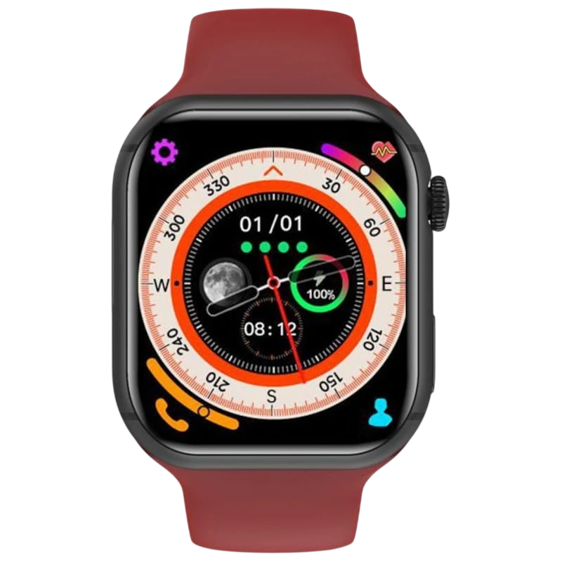 LEMFO DM60 1GB+16GB Rouge - Montre intelligente - Non Scelle