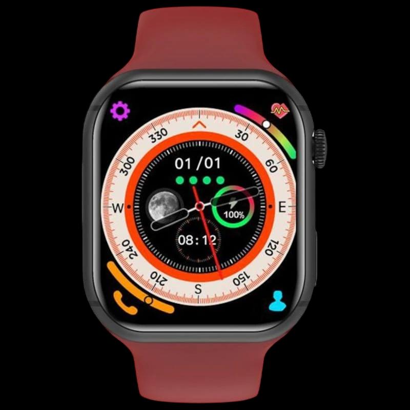 LEMFO DM60 1GB+16GB Rouge - Montre intelligente - Non Scelle