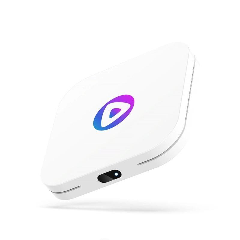 Frontale de LEMFO H96 MAX M1 4GB/32GB Android 13 Blanc - Android TV