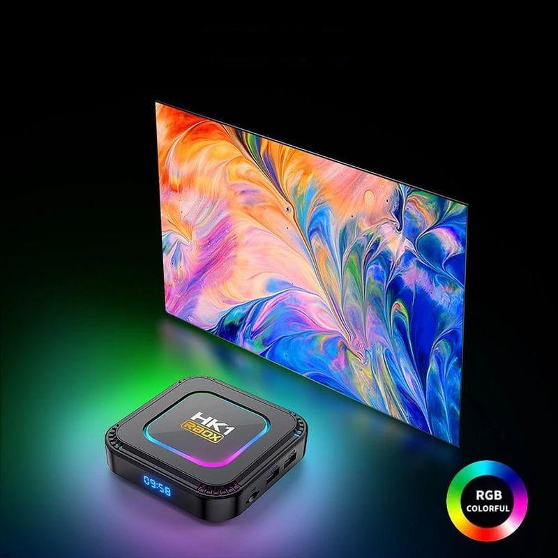 Écran de LEMFO HK1 RBOX K8 4Go/32Go Android 13 Noir - Android TV