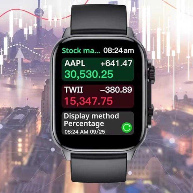 Pantalla de LEMFO HK95 Negro - Reloj inteligente