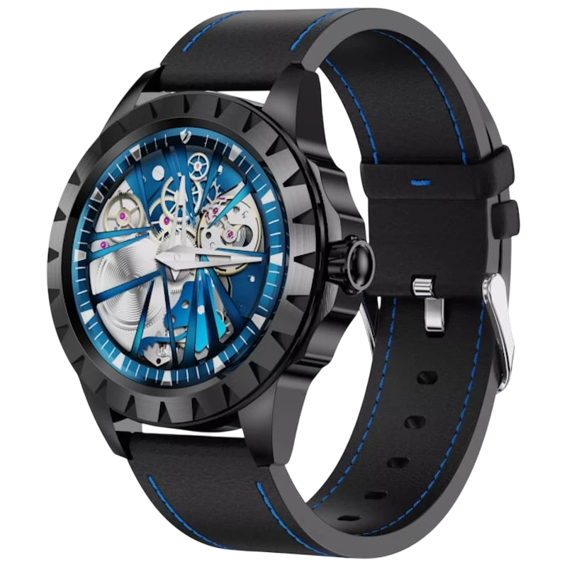 LEMFO LEMZ Noir Bracelet en silicone - Montre Connectée