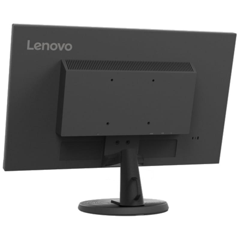 Lenovo D24-40 23.8 Full HD LED VA FreeSync Preto – Monitor de PC vista traseira lateral esquerda
