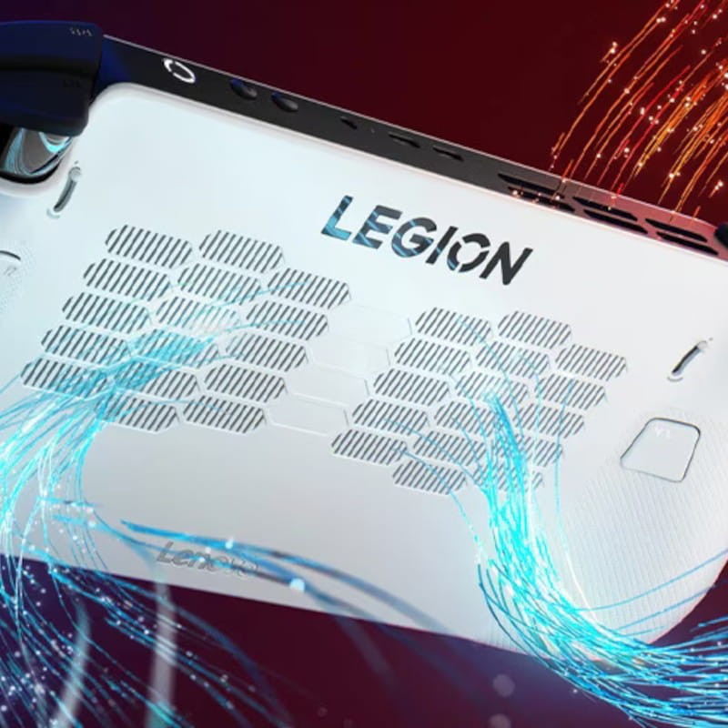 Ventilation de Lenovo Legion Go S AMD Ryzen Z2 Go/16GB/512GB Blanc Glacier - Console Portable