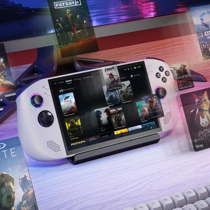 Écran 7 pouces de Lenovo Legion Go S AMD Ryzen Z2 Go/16GB/512GB Blanc Glacier - Console Portable