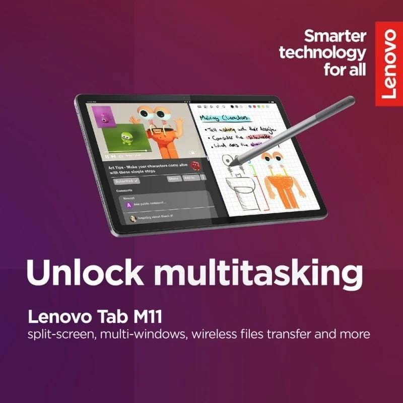Lenovo Tab M11 11 4GB/128GB Gris - Tablet multitarea