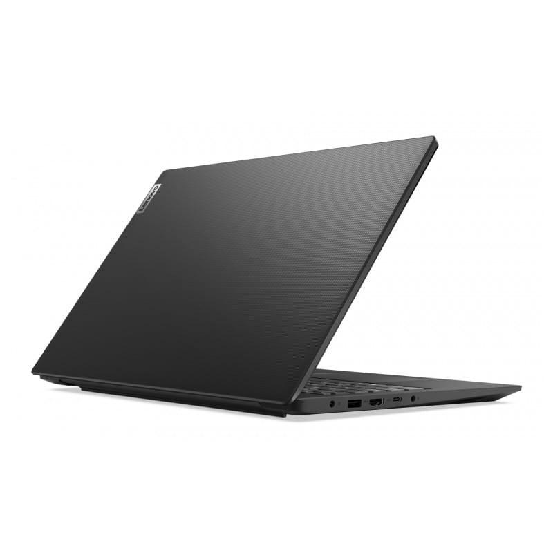 Lenovo V V15 Intel Core i5-13420H /8 GB /512 GB /Wi-Fi 5 /15.6 Preto - Parte traseira direita - Portátil