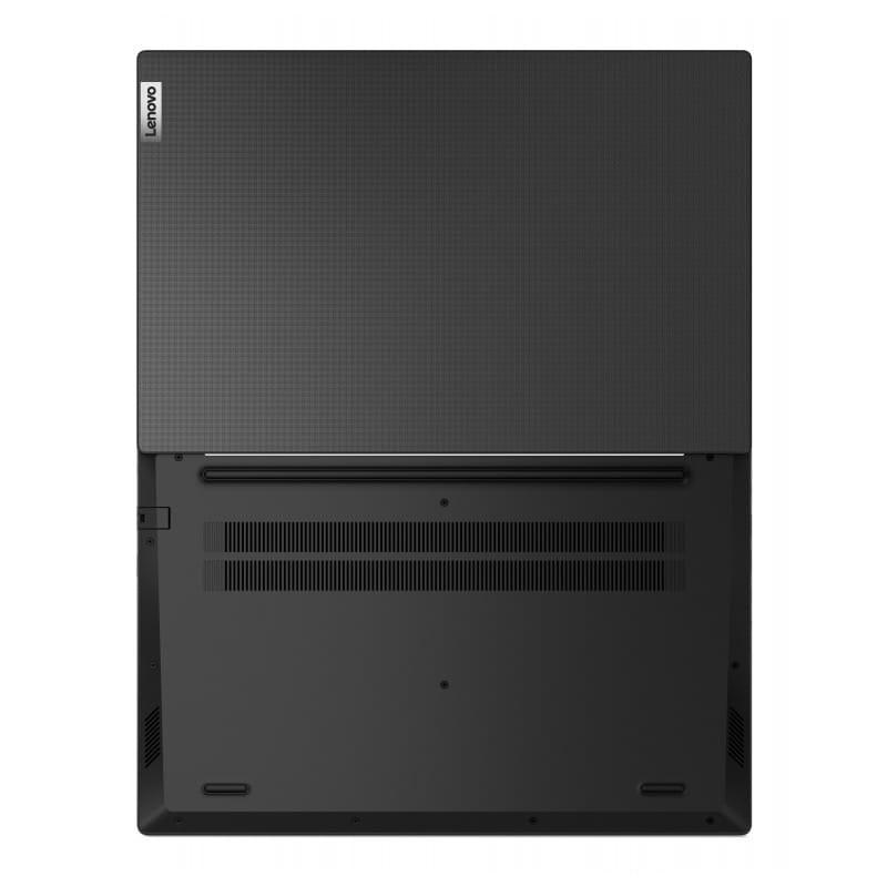 Lenovo V V15 Intel Core i5-13420H /8 GB /512 GB /Wi-Fi 5 /15.6 Preto - Parte traseira do portátil
