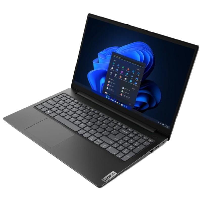 Ecrã de Lenovo V V15 Intel Core i7-1255U/8GB/512 SSD/Intel Iris Xe Graphics Preto - Laptop 15.6