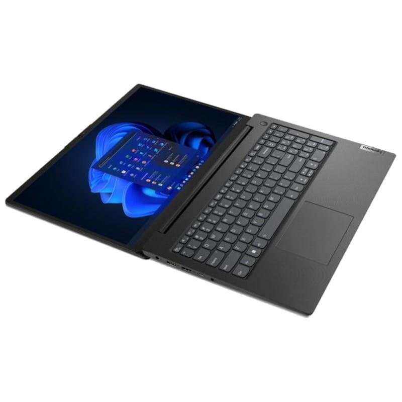 360º de Lenovo V V15 Intel Core i7-1255U/8GB/512 SSD/Intel Iris Xe Graphics Preto - Laptop 15.6