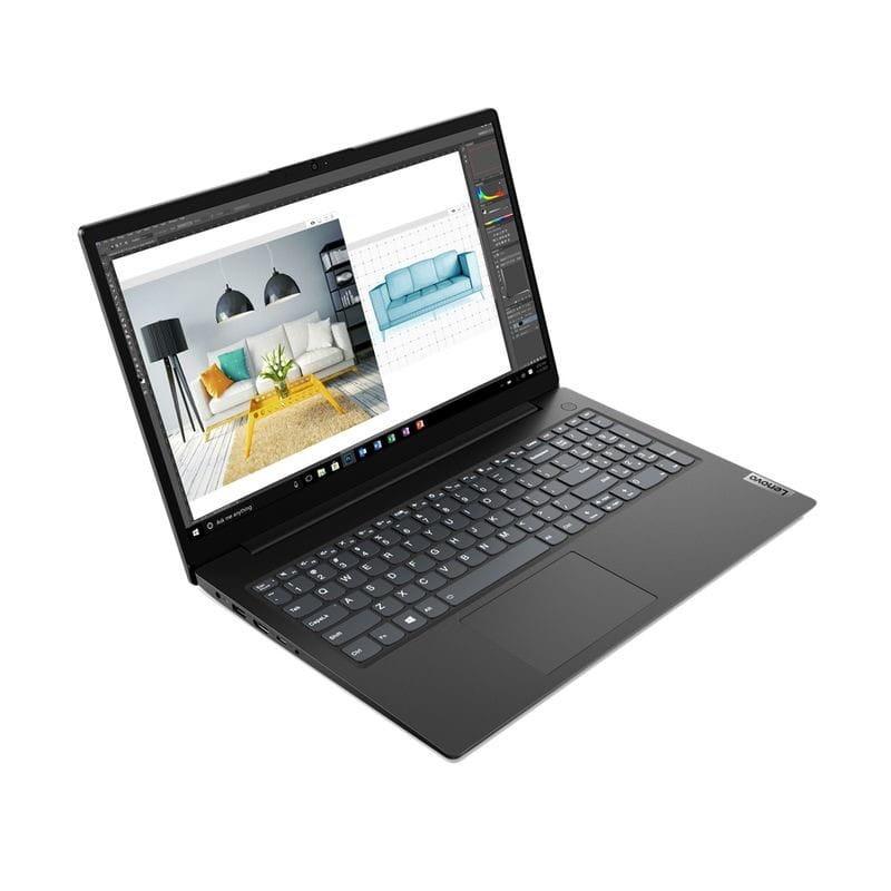 Écran de Lenovo V V15 Intel Celeron N4500/8GB/256GB/ W11 Home Noir - Ordinateur portable