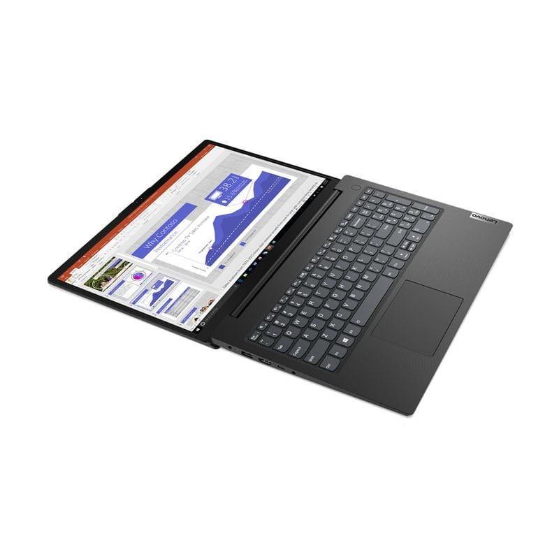Plat Lenovo V V15 Intel Celeron N4500/8GB/256GB/ W11 Home Noir - Ordinateur portable