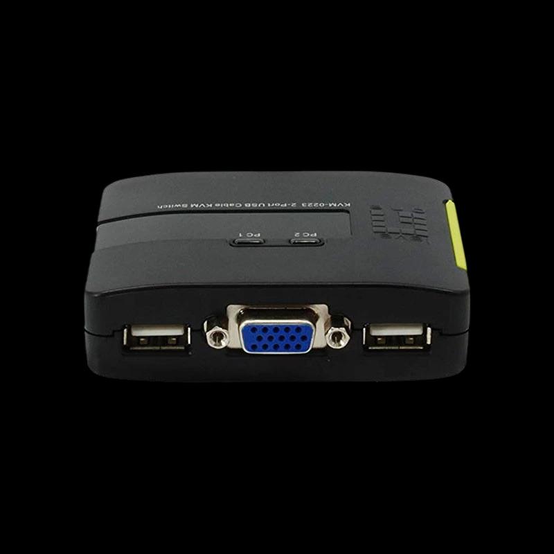 LevelOne 2 Puertos KVM-0223
