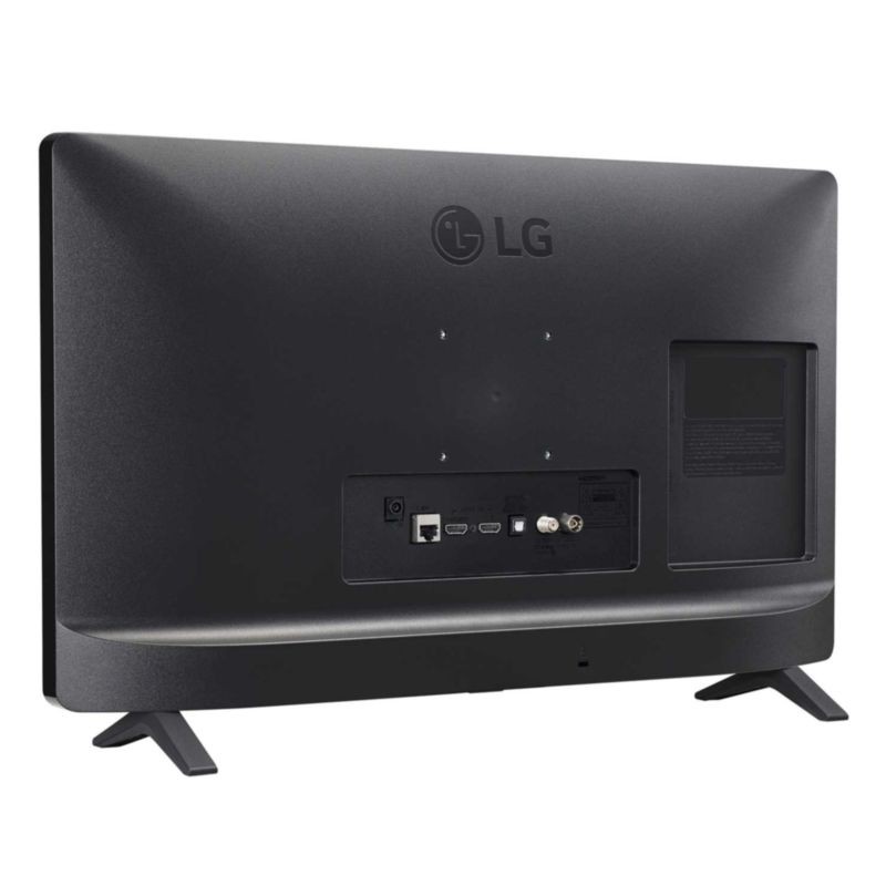 Perspectiva trasera del Televisor LG 24" 24TQ520S-PZ.API Smart TV