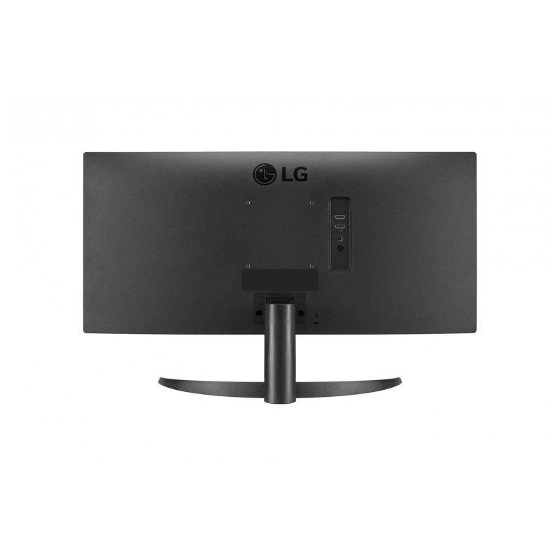 Trasera de LG 26WQ500-B 25.7 4K Ultra HD IPS Ultra Wide FreeSync Negro - Monitor para PC