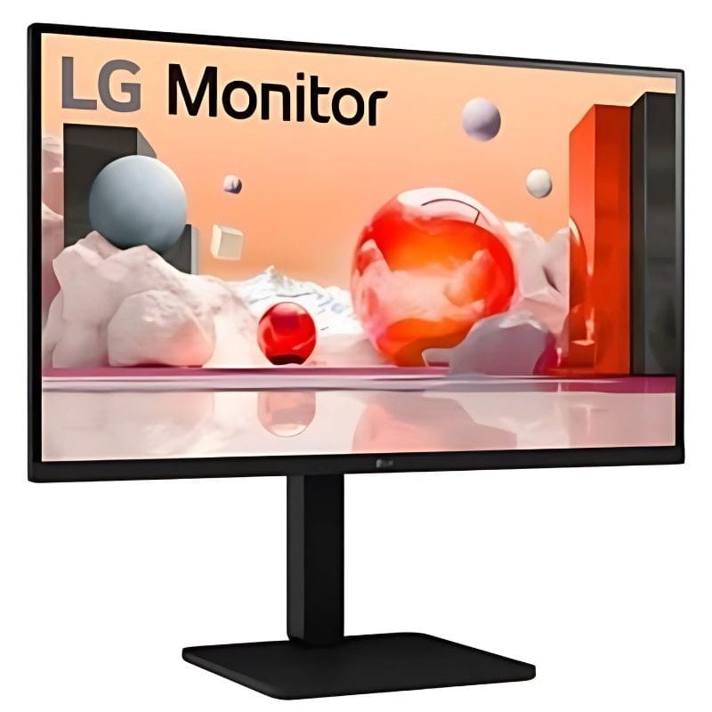Perspectiva del Monitor LG 27BA560-B 27 Full HD IPS 100 Hz Negro