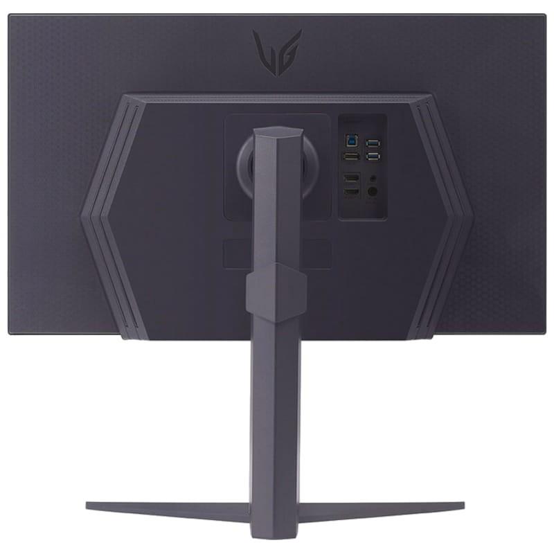 LG 27GS85Q-B 27 2K QHD IPS 200 Hz G-Sync Preto - Vista Traseira do Monitor PC