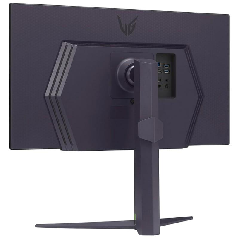 LG 27GS85Q-B 27 2K QHD IPS 200 Hz G-Sync Preto - Monitor PC Vista traseira lado direito