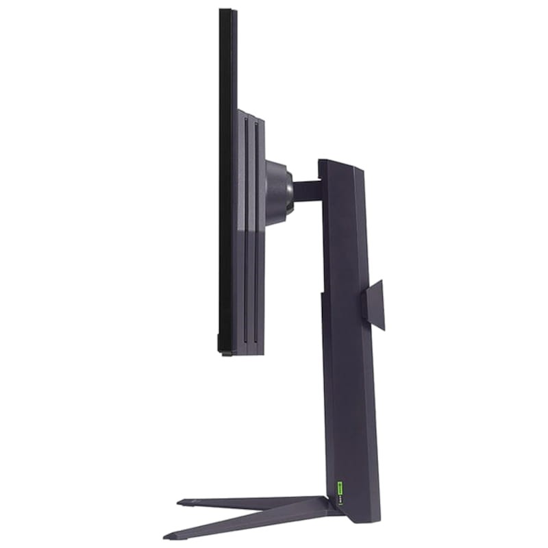 LG 27GS85Q-B 27 2K QHD IPS 200 Hz G-Sync Preto - Vista lateral do monitor do PC