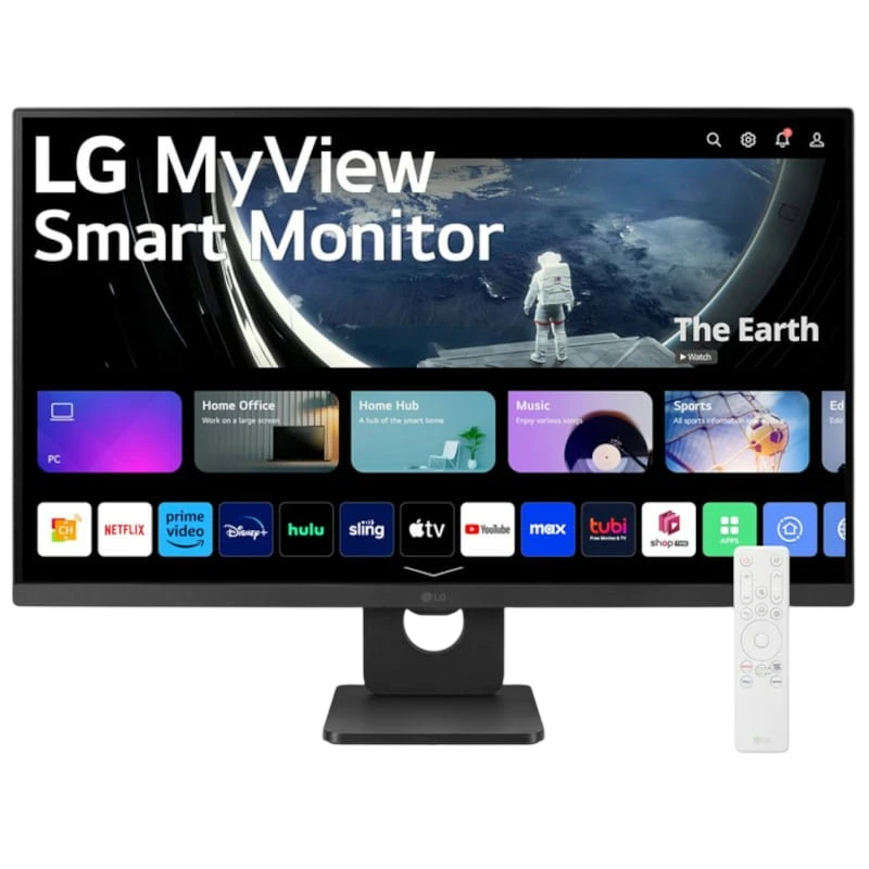 LG 27SR50F-B 27" FullHD IPS WebOS Noir - Smart Moniteur