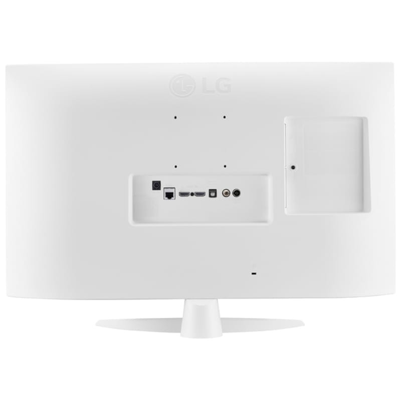 LG 27TQ615S-WZ 27 FullHD IPS WebOS Branco - Smart Monitor Vista Traseira