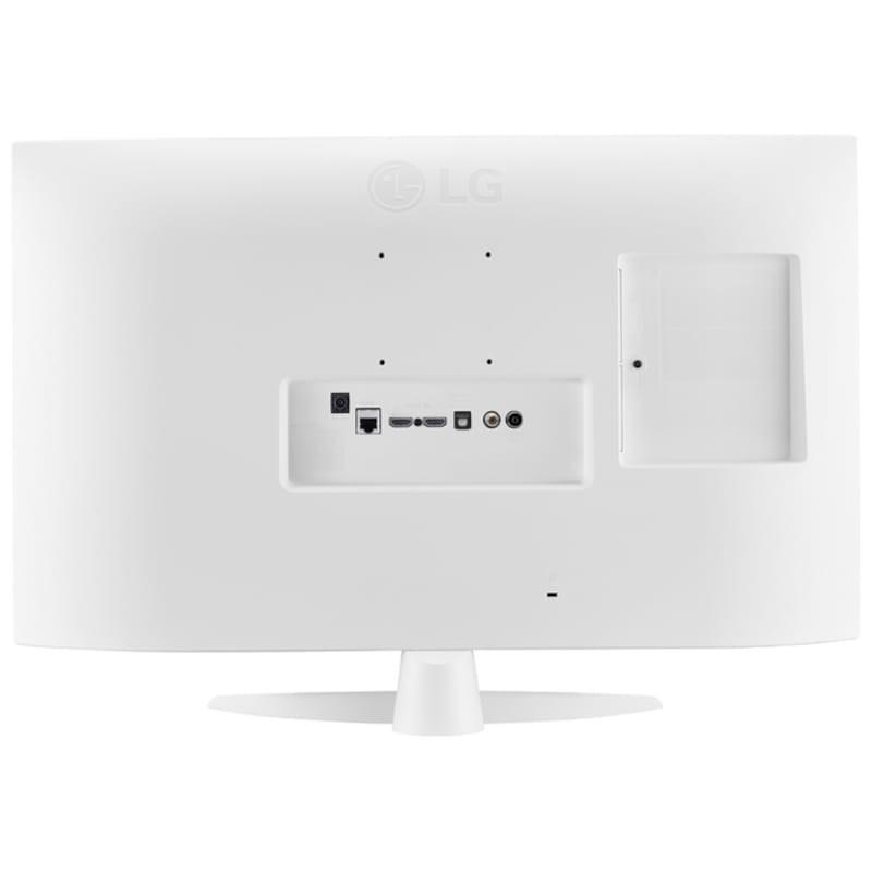 LG 27TQ615S-WZ 27 FullHD IPS WebOS Branco - Smart Monitor Vista Traseira