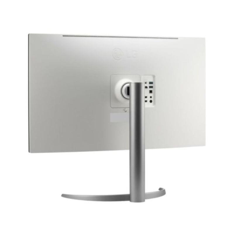 Perspectiva trasera del Monitor LG 32UQ850V-W 31.5 4K Ultra HD IPS Blanco