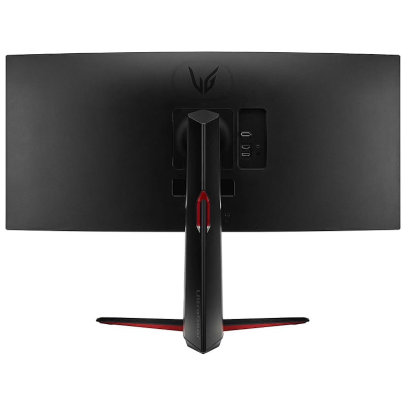 LG 34GP63AP-B LED 34 Quad HD VA Noir, Rouge - Écran PC Vue arrière