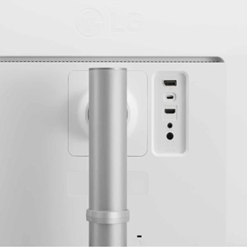 LG 34WQ650-W 34 WFHD IPS AMD FreeSync Argent, Blanc - Connexions moniteur PC