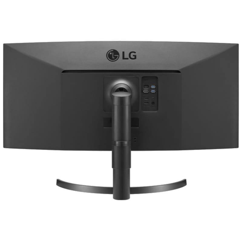 LG 35WN75CP-B 35 UltraWide Quad HD VA LED FreeSync Noir - Moniteur PC vue arrière