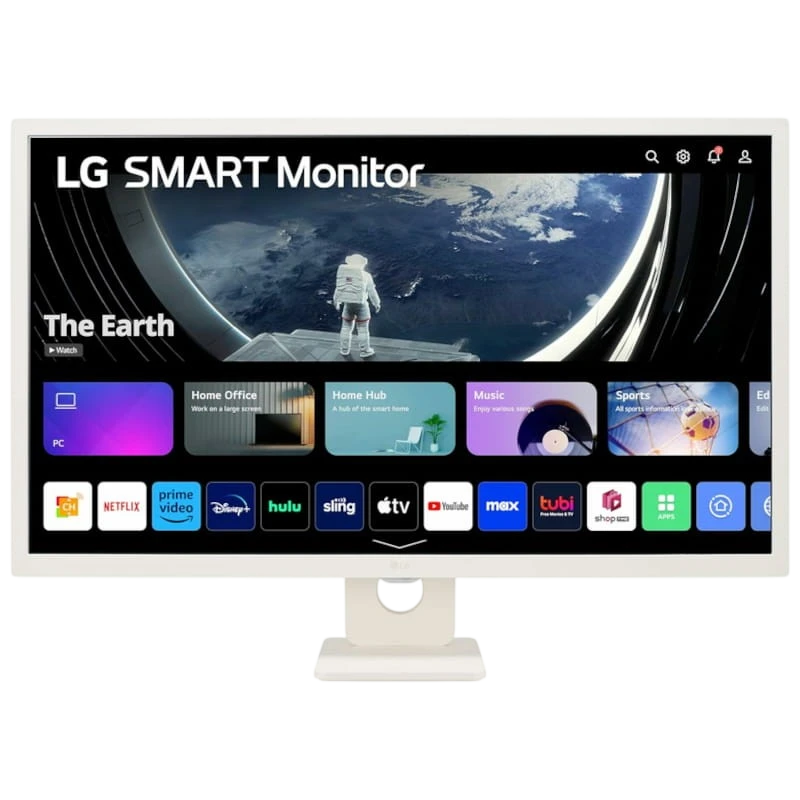 LG Smart 32SR50F-W.AEU 31.5 Full HD LED Smart LG MyView Blanc - Moniteur PC