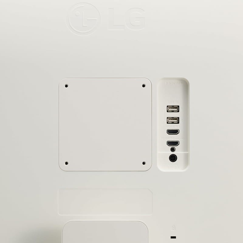 LG Smart 32SR50F-W.AEU 31,5 Full HD LED Smart LG MyView Blanc - Connexions moniteur PC