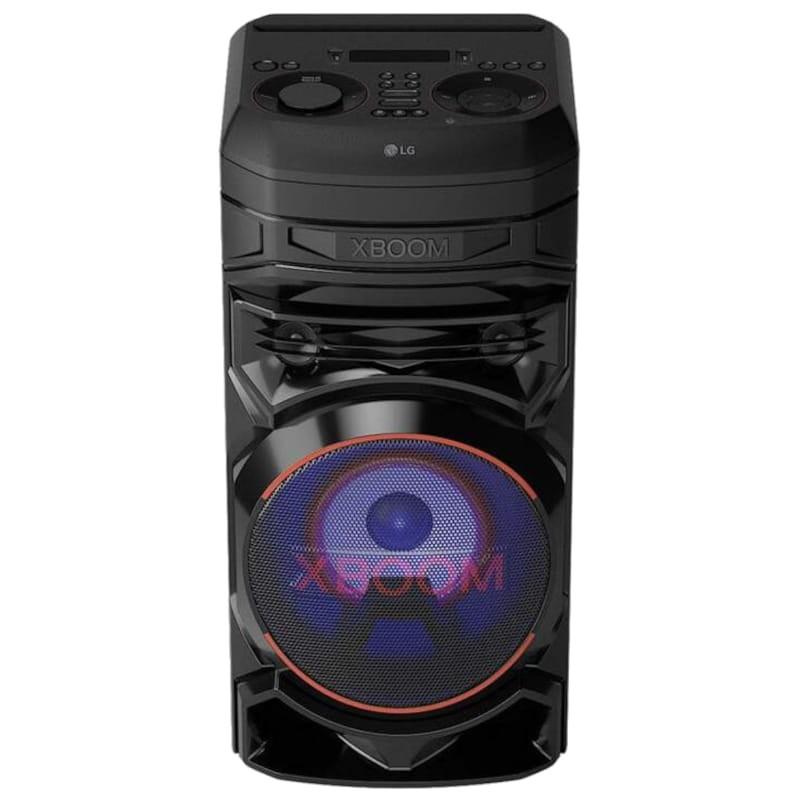 LG XBOOM RNC5 - Torre de sonido Vista frontal Luz Violeta