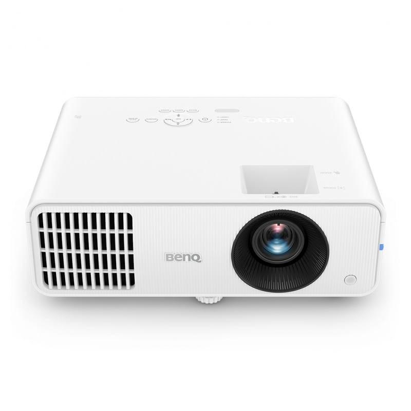 BenQ LH650 FullHD WiFi Blanco - Proyector visto de medio lado