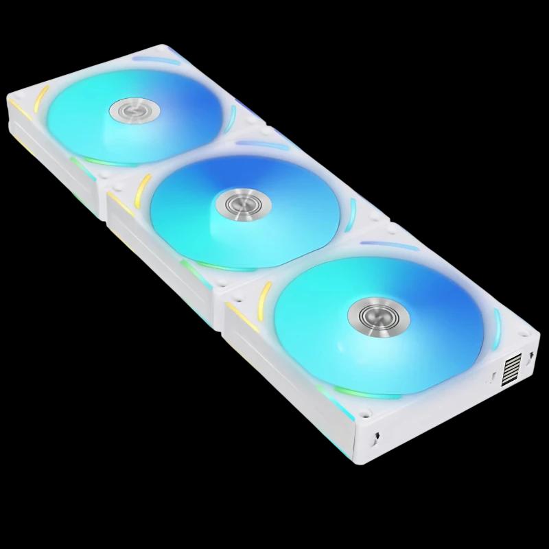 Lian Li UF-AL120V2-3W Blanco - Sistema de refrigeración para ordenador