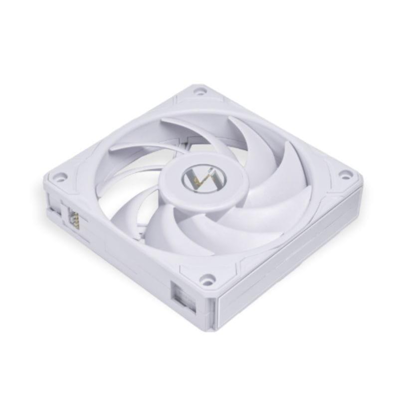 Perspectiva del Ventilador Lian Li UF-P28120-1W Blanco