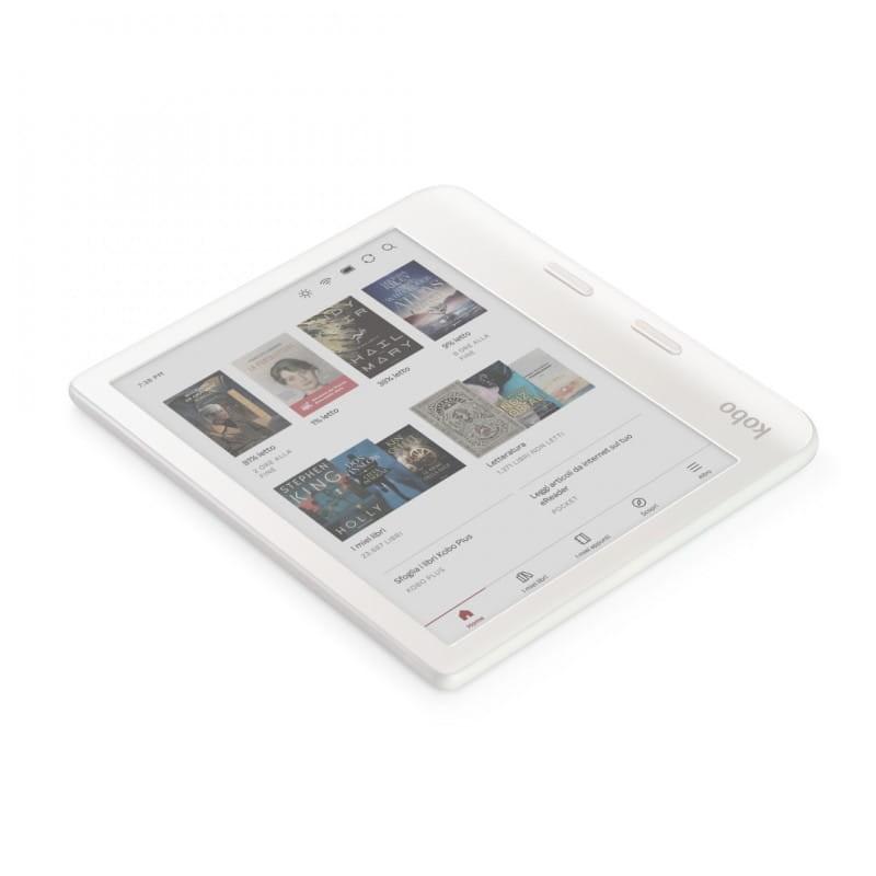  Kobo Libra Colour 32 GB Wifi Blanco - Lector de libros electrónicos imagen en plano