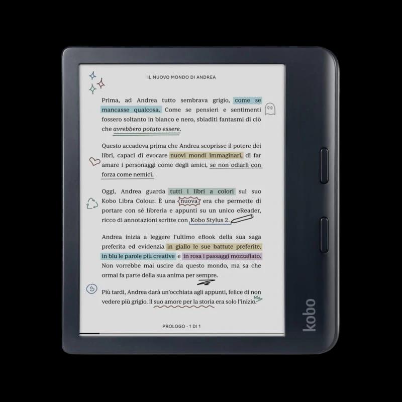 Kobo Libra Colour 32 GB Wifi Preto - Leitor de livros electrónicos