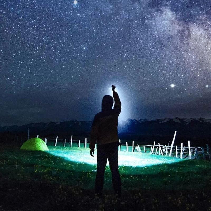 Linterna LED Recargable NexTool Thunder 1000lm - Luz