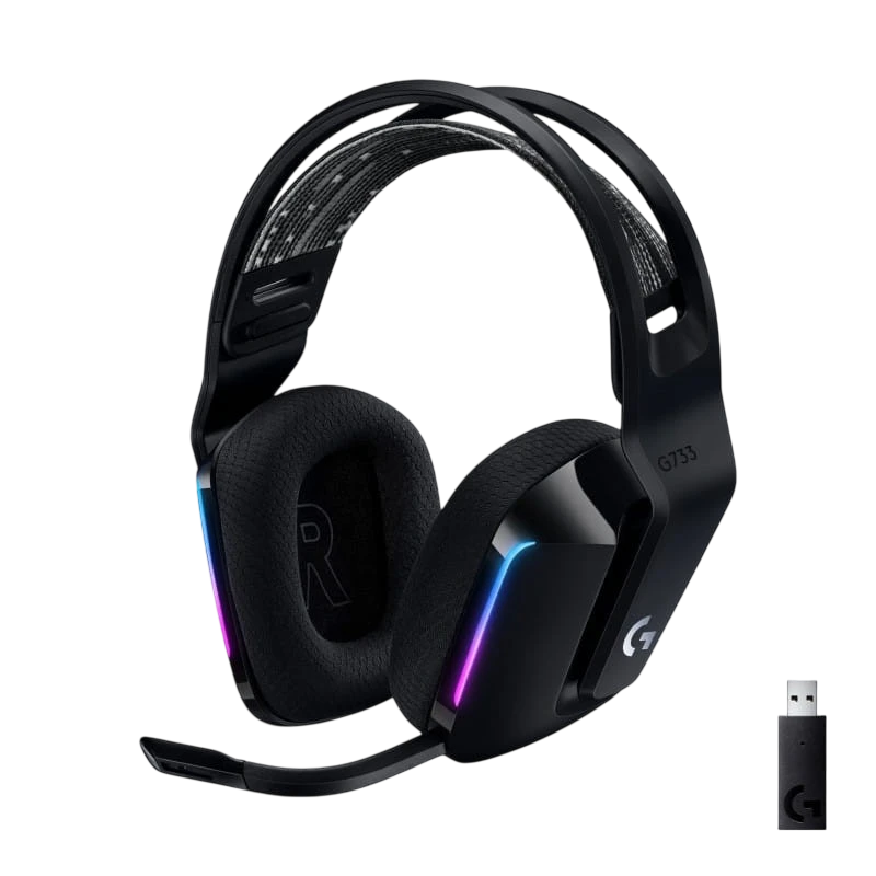 Logitech G G733 Negro -  Auriculares Inalámbricos Diadema