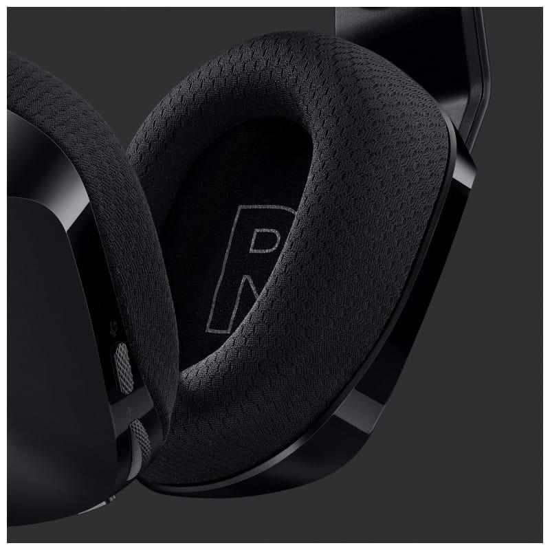 Logitech G G733 Black - Casque sans fil Bandeau Casque détails intérieurs