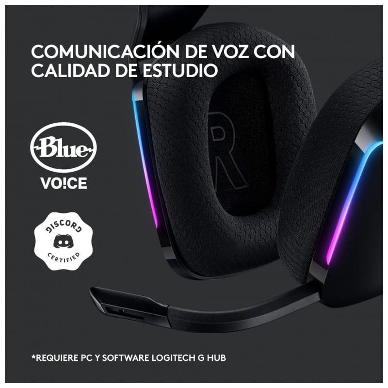 Logitech G G733 Black - Casque sans fil Caractéristiques du casque
