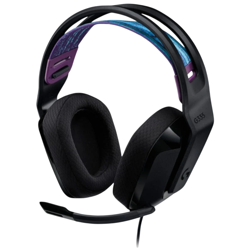 Logitech G G335 - Casque Gaming Noir