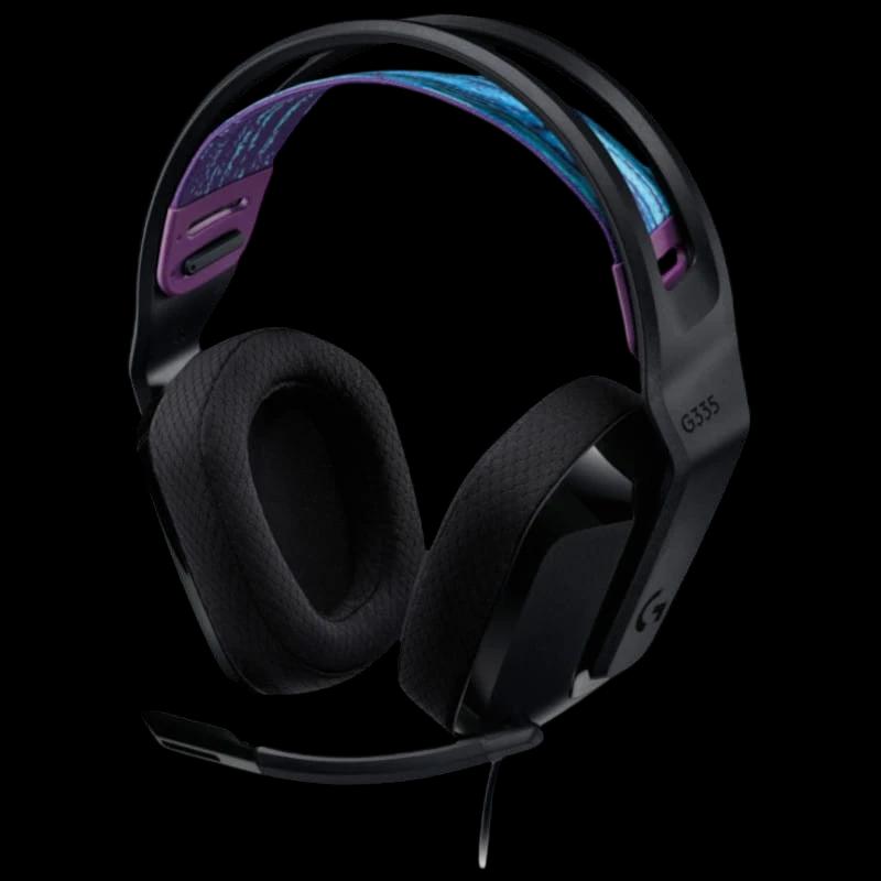 Logitech G G335 - Casque Gaming Noir
