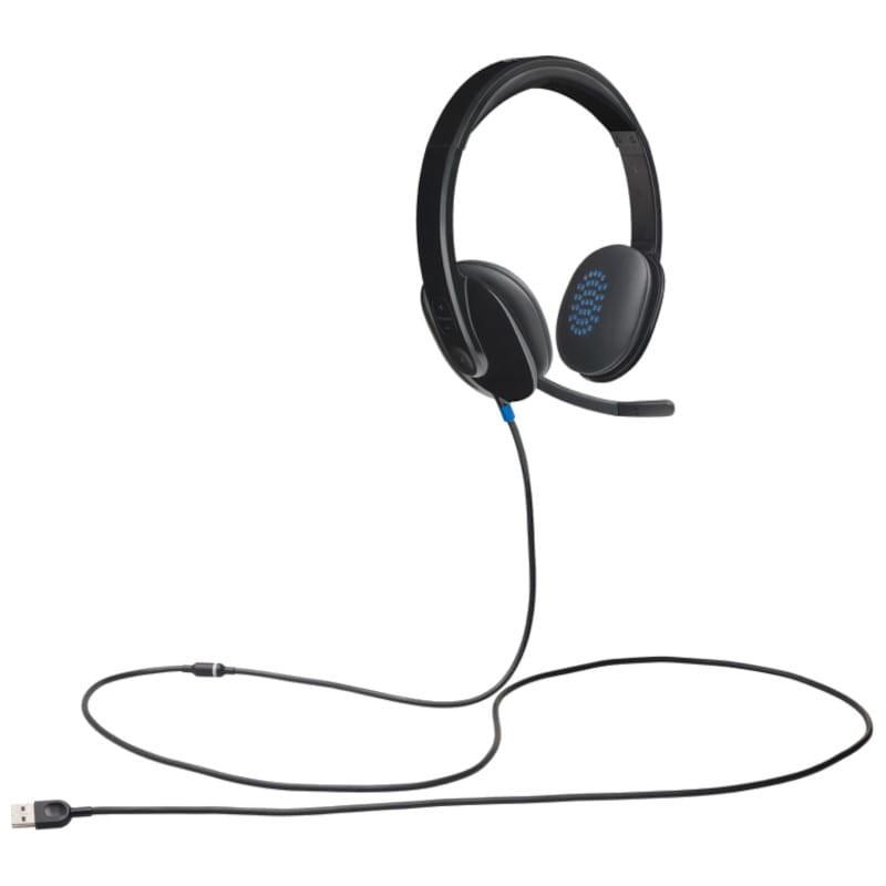 Logitech H540 - Casque avec microphone Connexion USB