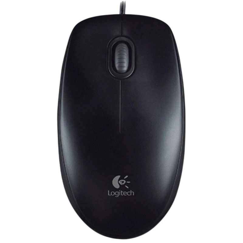 Ratón Logitech B100 - Negro, USB