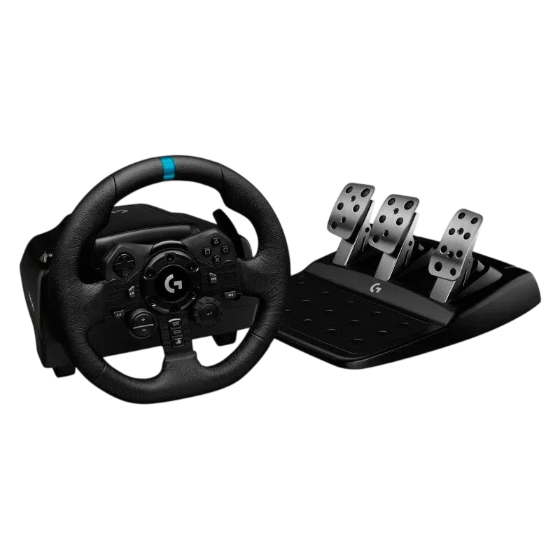 Logitech G923 Volante + Pedales PS5/PS4/PC